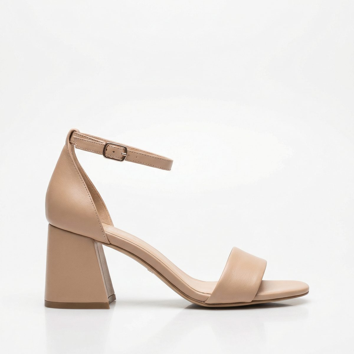 Mia | Women Summer Nude Block Heel Sandal